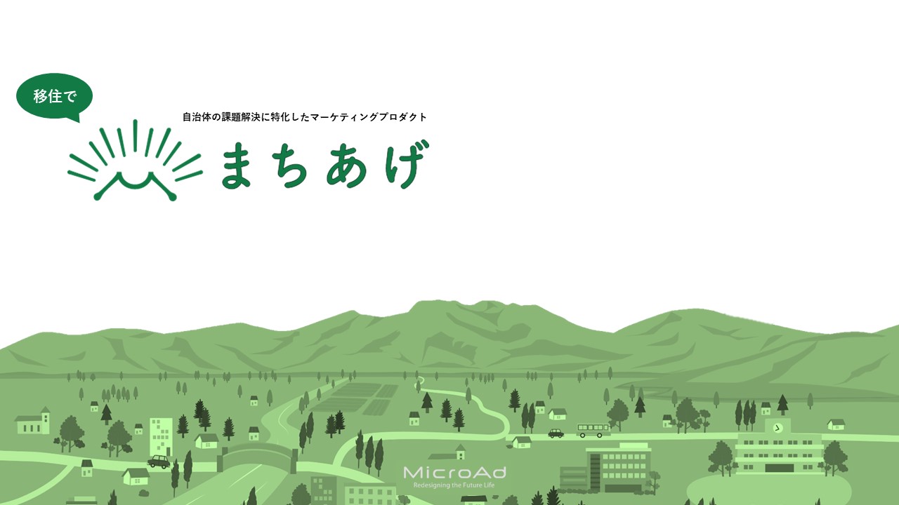 移住でまちあげ媒体資料_株式会社マイクロアド